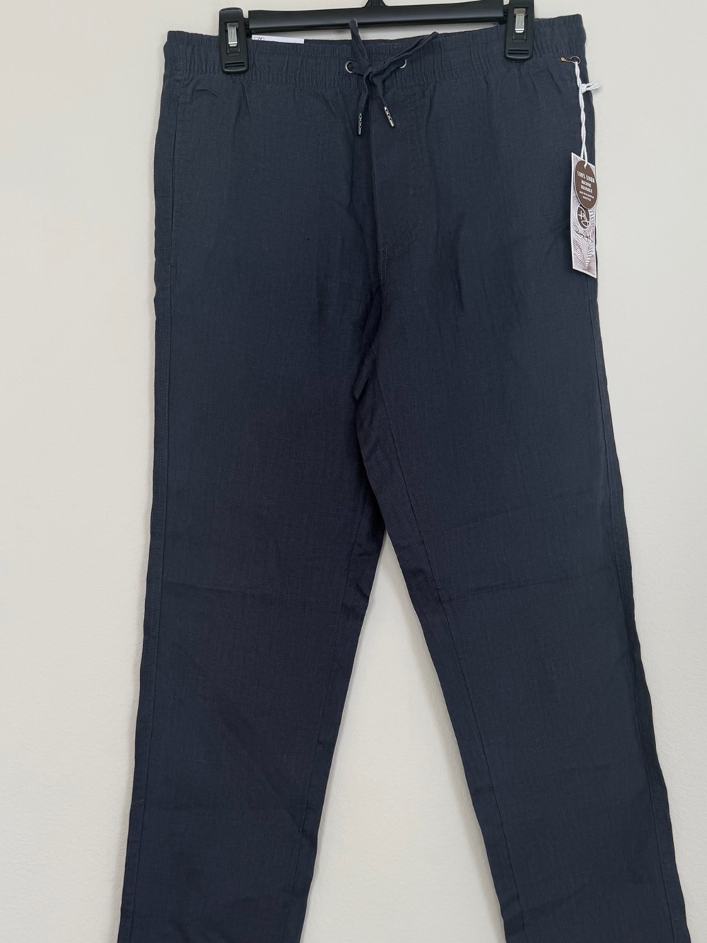 Panama Jack Men's Black Drawstring Chinos